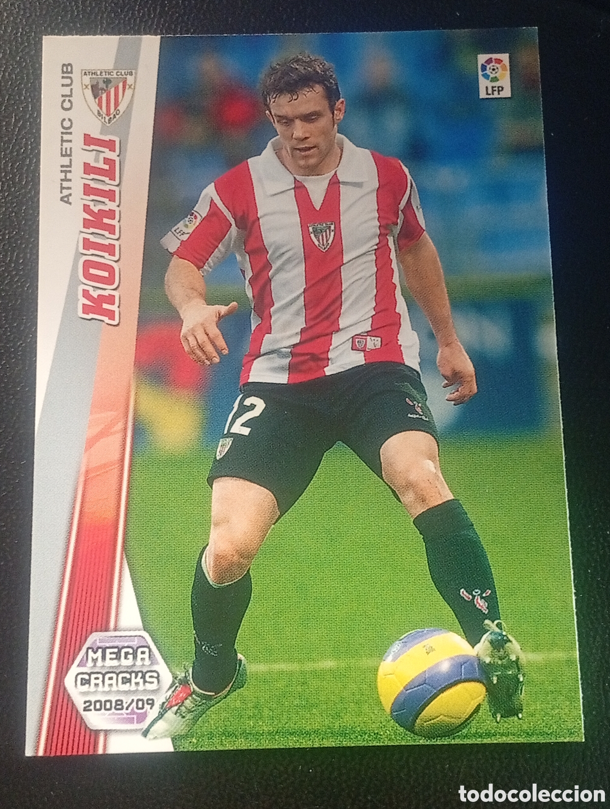 Cromos de F&uacute;tbol: 26 KOIKILI ATHLETIC BILBAO MEGACRACKS 2008 2009 08 09 CROMO CARDS PANINI SPORTS MUNDICROMO