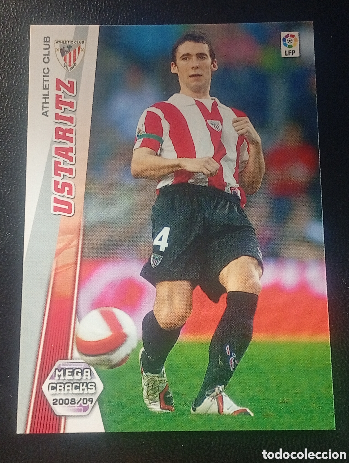 Cromos de F&uacute;tbol: 25 USTARITZ ATHLETIC BILBAO MEGACRACKS 2008 2009 08 09 CROMO CARDS PANINI SPORTS MUNDICROMO