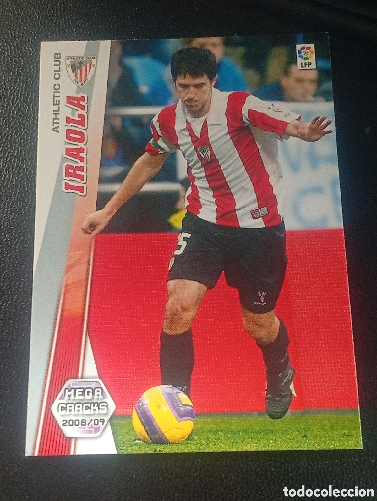 Figurine di Calcio: 22 IRAOLA ATHLETIC BILBAO MEGACRACKS 2008 2009 08 09 CROMO CARDS PANINI SPORTS MUNDICROMO