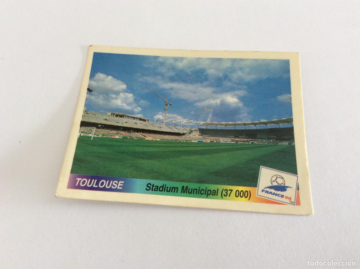 Cromos de F&uacute;tbol: 11 Stade Municipal CROMO STICKER Francia 1998 PANINI