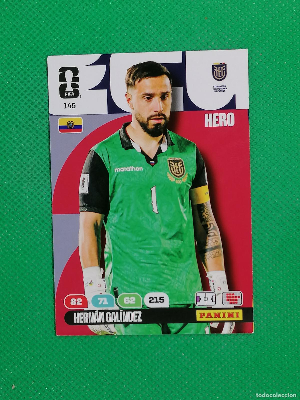 Cromos de F&uacute;tbol: 145 HERNAN GALINDEZ ECUADOR HERO ⚽ PANINI ADRENALYN FIFA WORLD CUP 26 2026 ⚽