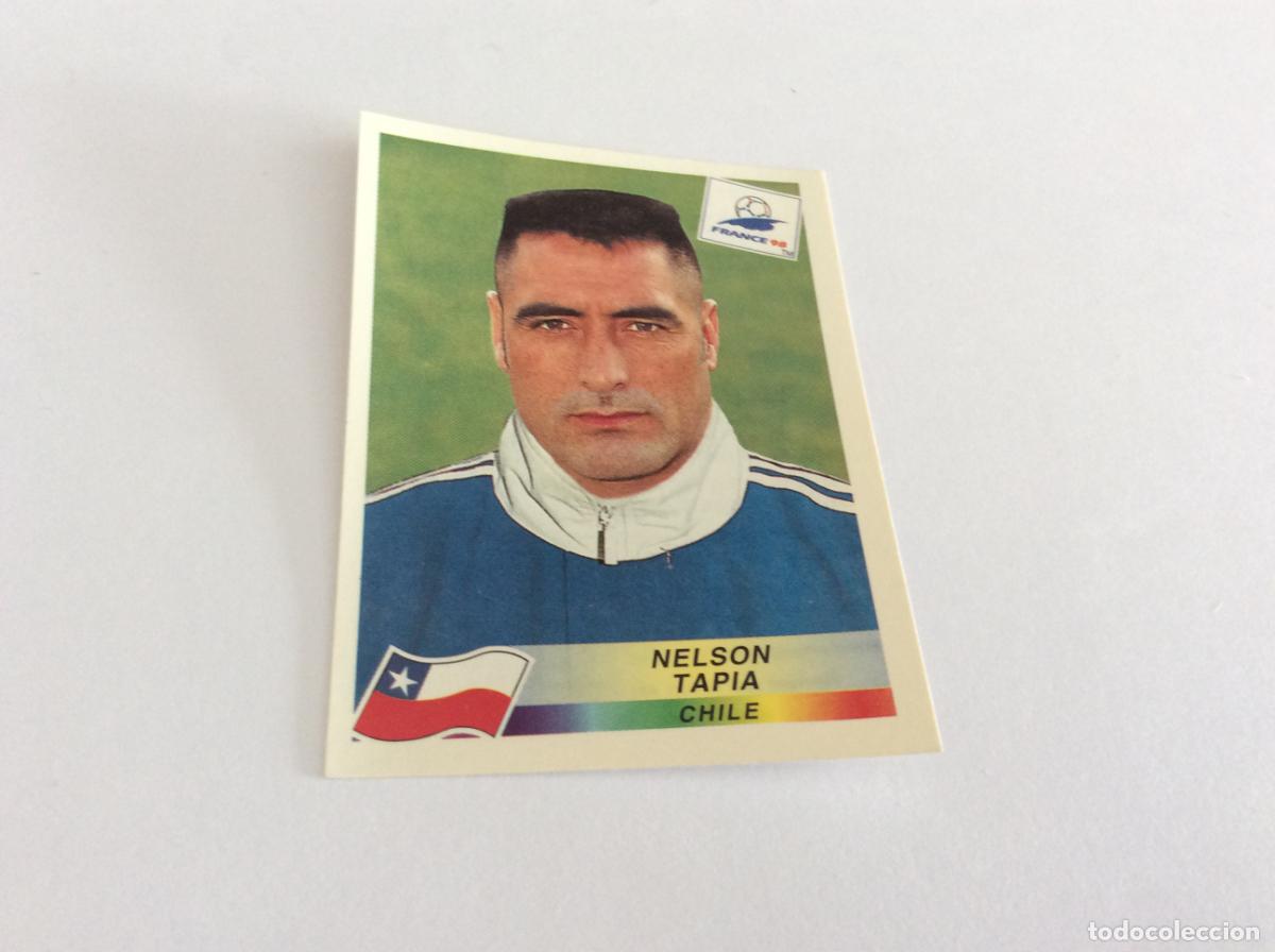 Fu&szlig;ball-Sticker: 104 Nelson Tapia Chile CROMO STICKER Francia 1998 PANINI