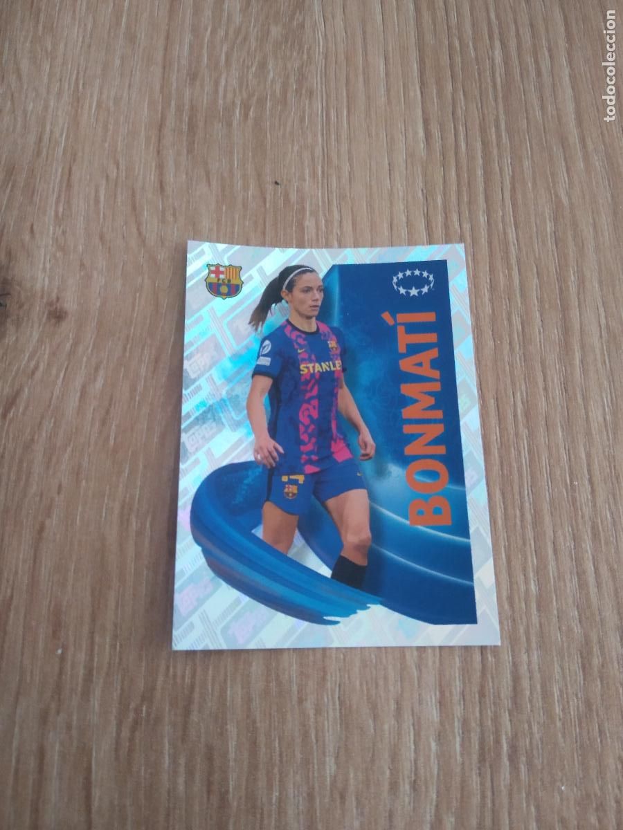 Cromos de F&uacute;tbol: 21 AITANA BONMATI BARCELONA BAR&Ccedil;A CROMO FUTBOL UEFA CHAMPIONS LEAGUE 2022-2023 TOPPS 22-23