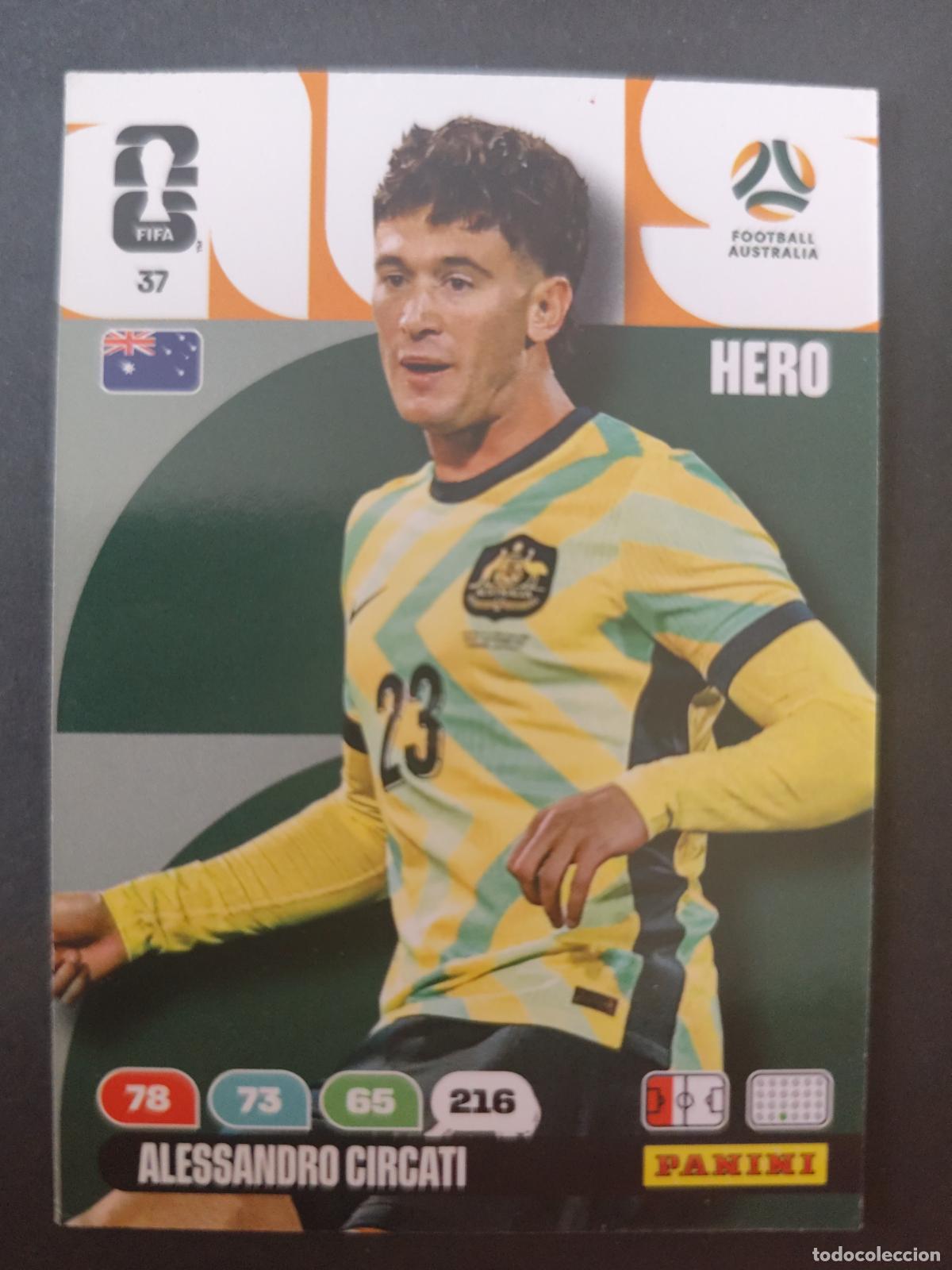 Cromos de Futebol: 37 ALESSANDRO CIRCATI AUSTRALIA ADRENALYN MUNDIAL FIFA WORLD CUP 2026 PANINI
