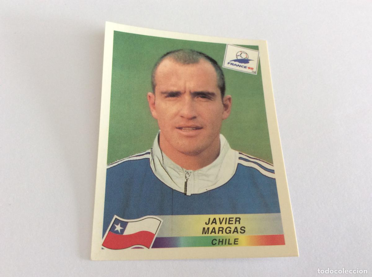 Cromos de F&uacute;tbol: 107 Javier Margas Chile CROMO STICKER Francia 1998 PANINI