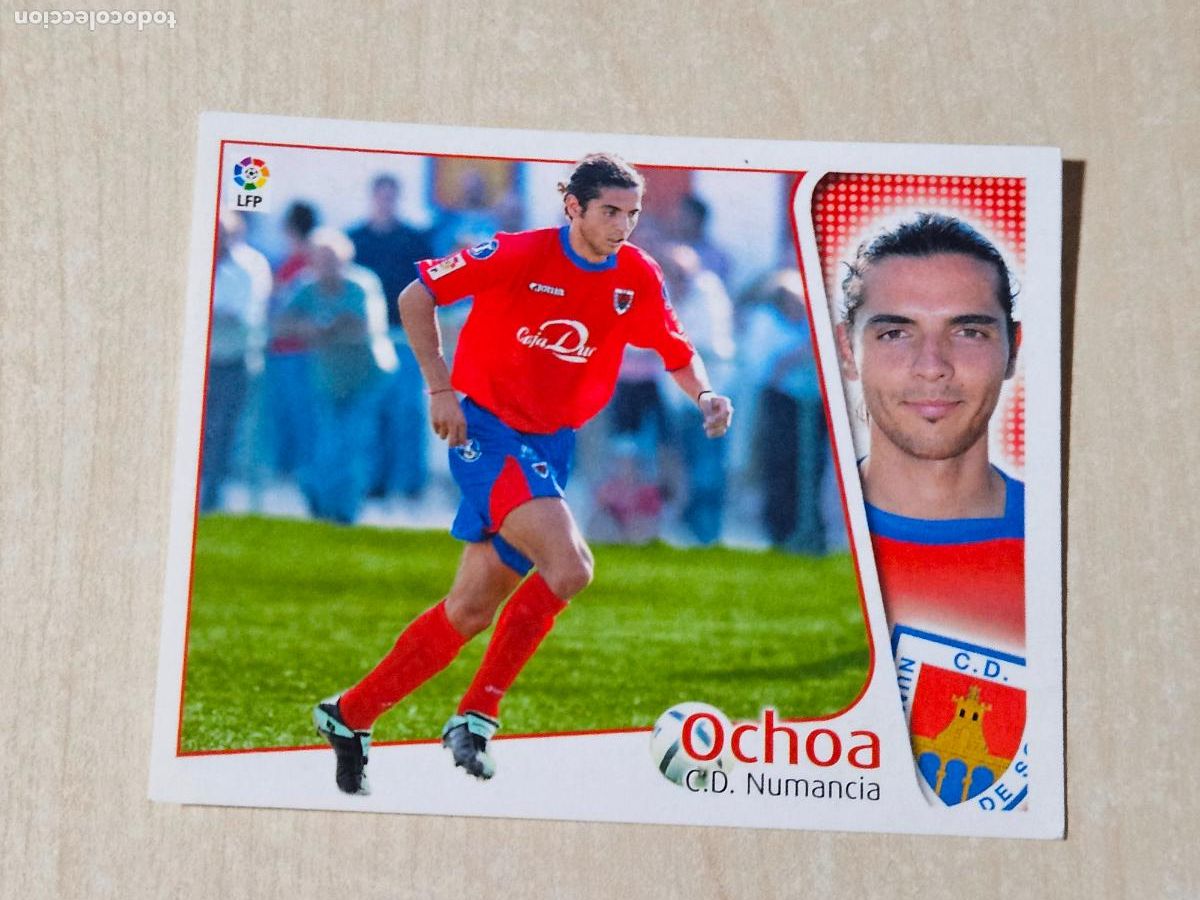 Cromos de F&uacute;tbol: CROMO OCHOA - ESTE 2004 05 - 04 05 - CROMO SIN PEGAR - NUMANCIA