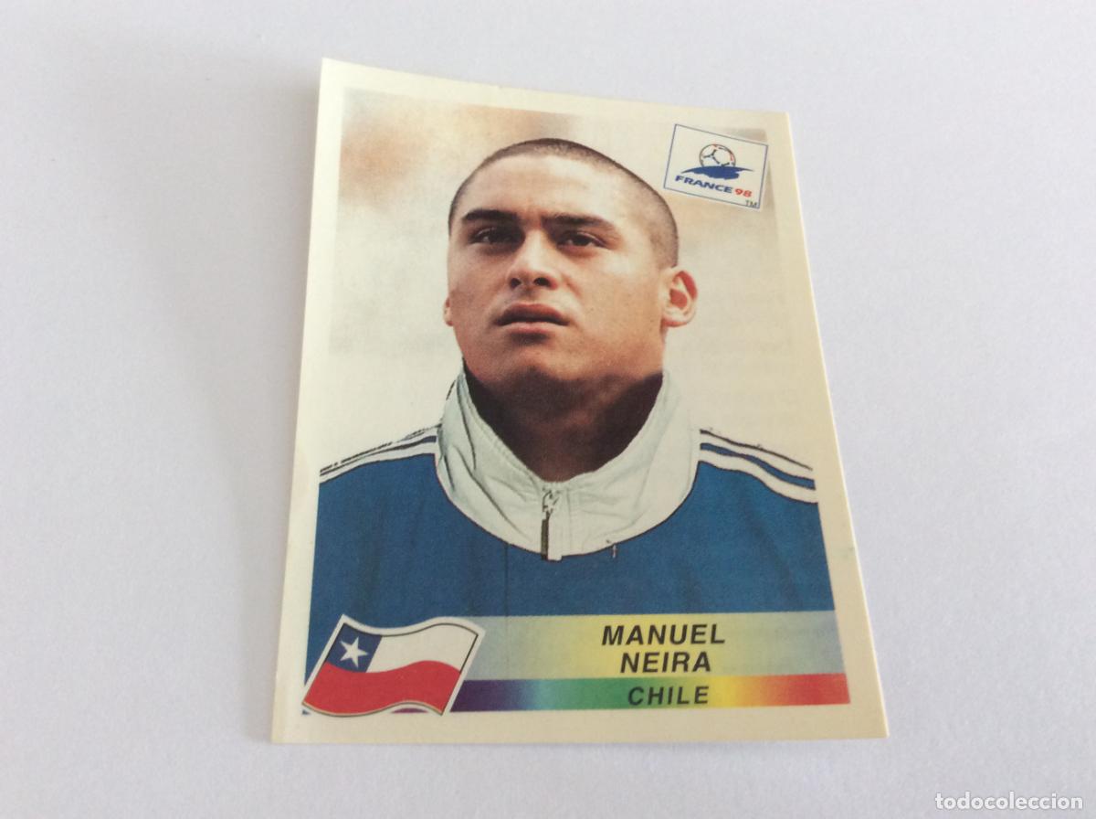 Cromos de F&uacute;tbol: 117 Manuel Neira Chile CROMO STICKER Francia 1998 PANINI