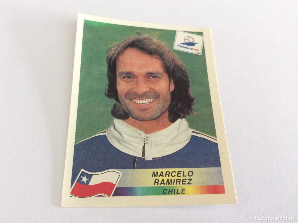 Cromos de F&uacute;tbol: 119 Marcelo Ramirez Chile CROMO STICKER Francia 1998 PANINI