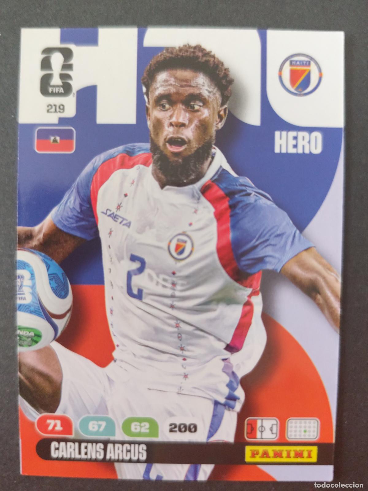 Cromos de F&uacute;tbol: 219 CARLENS ARCUS HAIT&Iacute; ADRENALYN MUNDIAL FIFA WORLD CUP 2026 PANINI