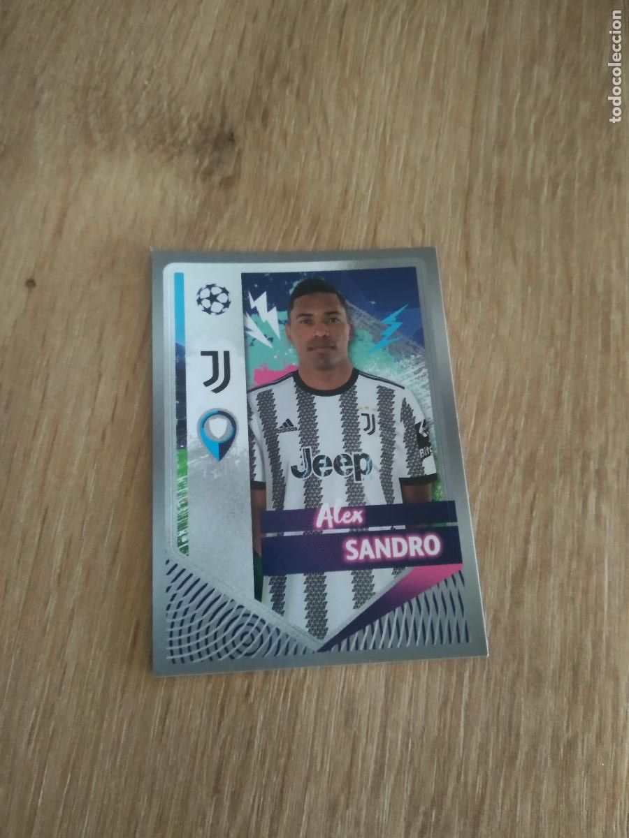 Cromos de F&uacute;tbol: 284 ALEX SANDRO JUVENTUS TURIN CROMO FUTBOL UEFA CHAMPIONS LEAGUE 2022-2023 TOPPS 22-23