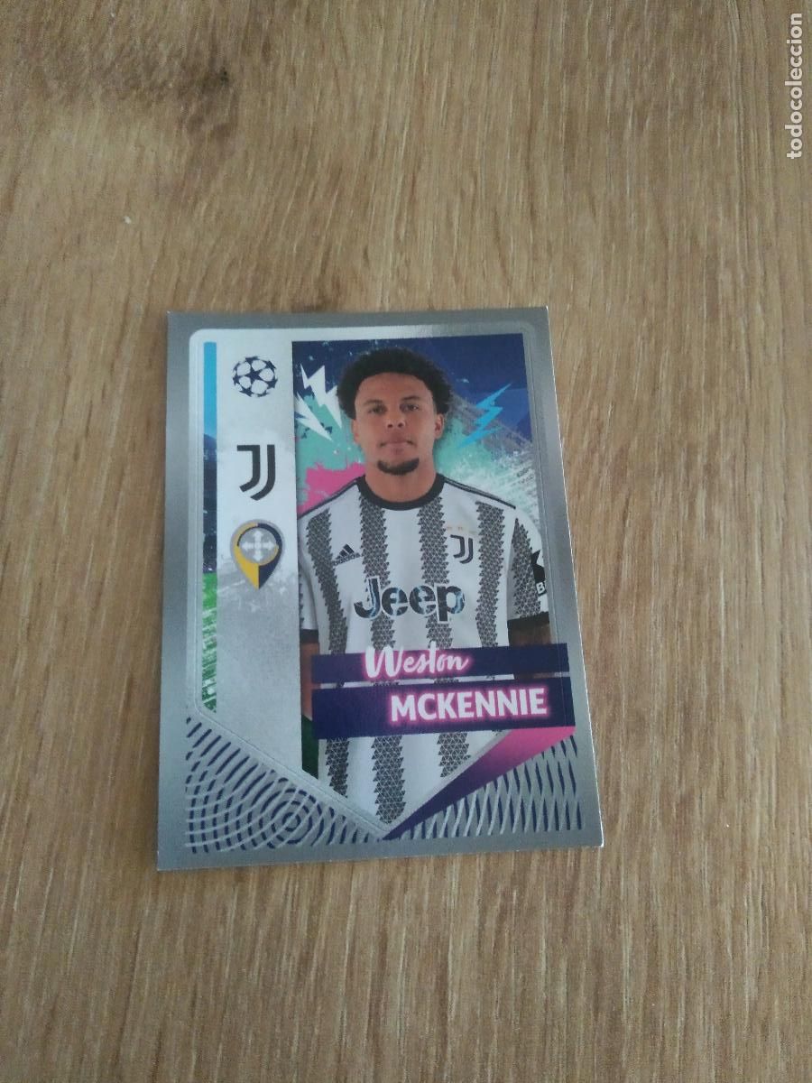 Cromos de F&uacute;tbol: 287 MCKENNIE JUVENTUS TURIN CROMO FUTBOL UEFA CHAMPIONS LEAGUE 2022-2023 TOPPS 22-23