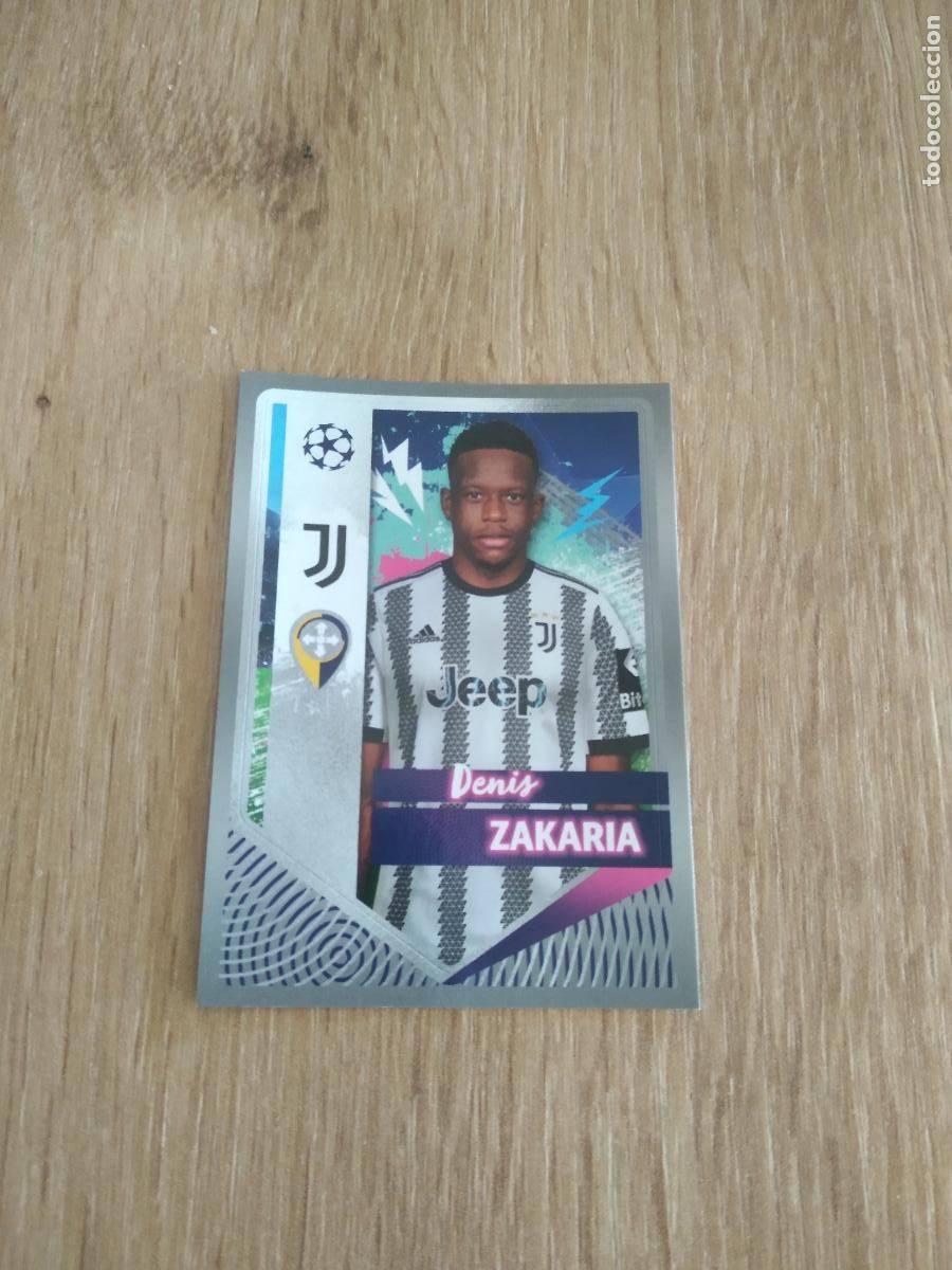 Cromos de F&uacute;tbol: 288 DENIS ZAKARIA JUVENTUS TURIN CROMO FUTBOL UEFA CHAMPIONS LEAGUE 2022-2023 TOPPS 22-23