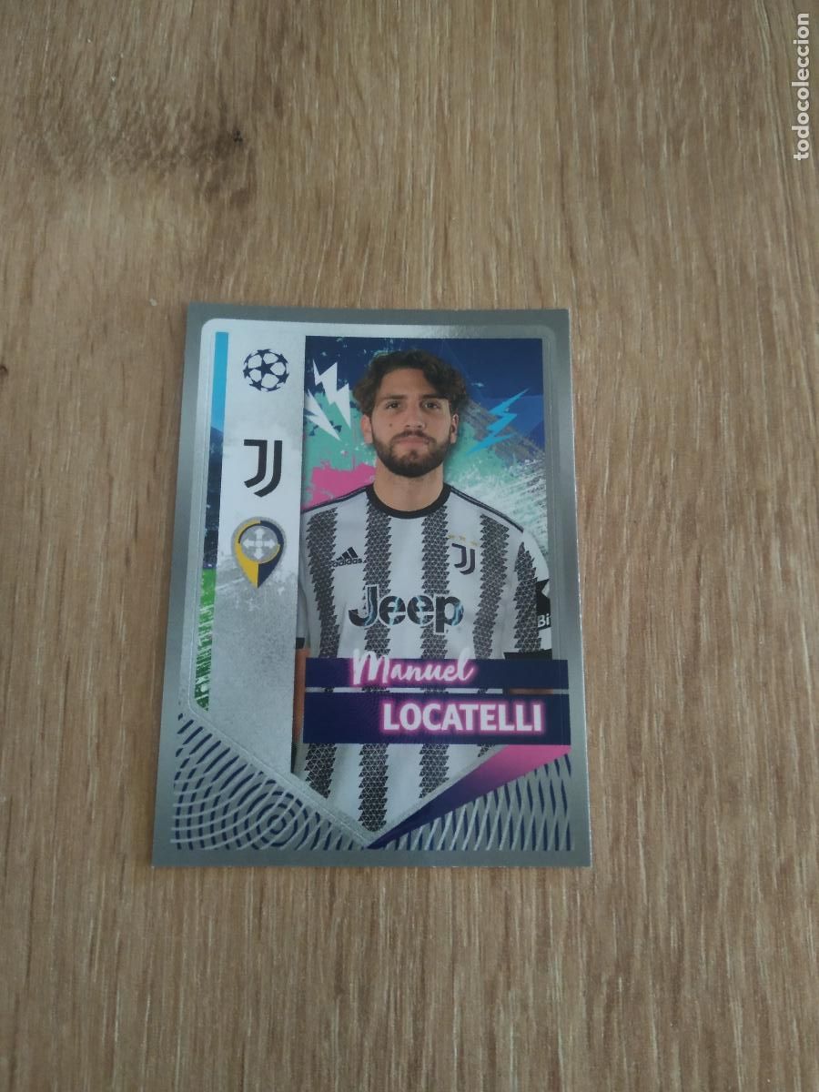 Cromos de F&uacute;tbol: 290 LOCATELLI JUVENTUS TURIN CROMO FUTBOL UEFA CHAMPIONS LEAGUE 2022-2023 TOPPS 22-23