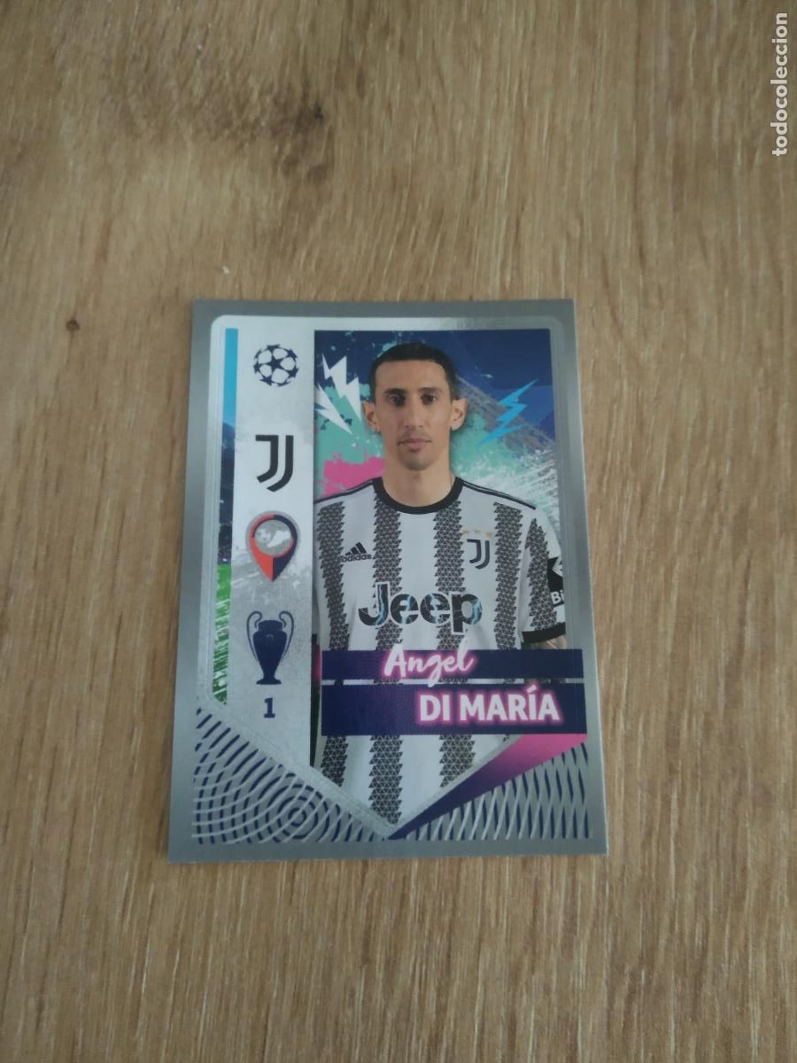 Cromos de F&uacute;tbol: 292 ANGEL DI MARIA JUVENTUS TURIN CROMO FUTBOL UEFA CHAMPIONS LEAGUE 2022-2023 TOPPS 22-23