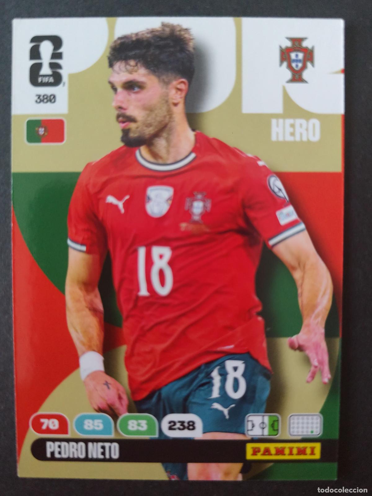 Fu&szlig;ball-Sticker: 380 PEDRO NETO PORTUGAL ADRENALYN MUNDIAL FIFA WORLD CUP 2026 PANINI