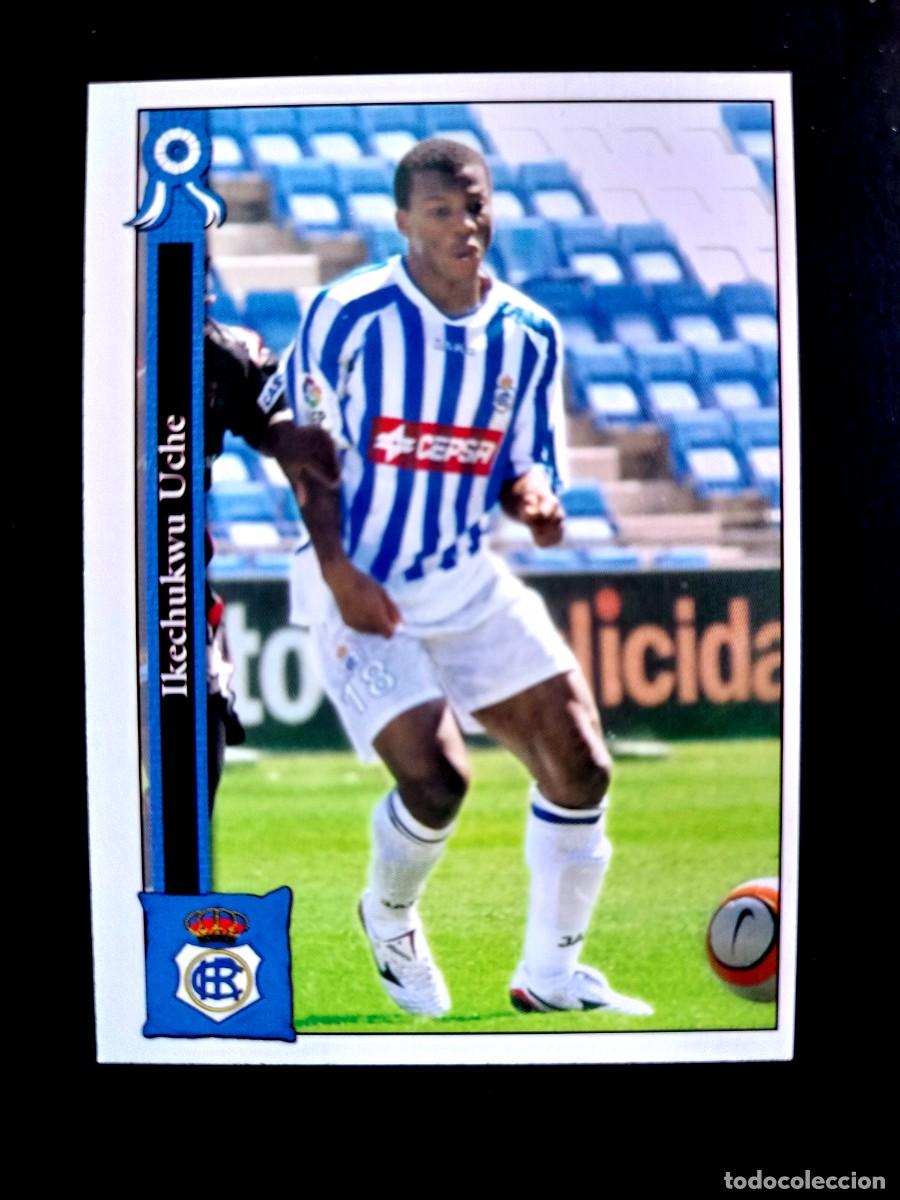 Fu&szlig;ball-Sticker: 755 UCHE - RECREATIVO DE HUELVA (2&ordm; DIVISI&Oacute;N) - MUNDICROMO 2006