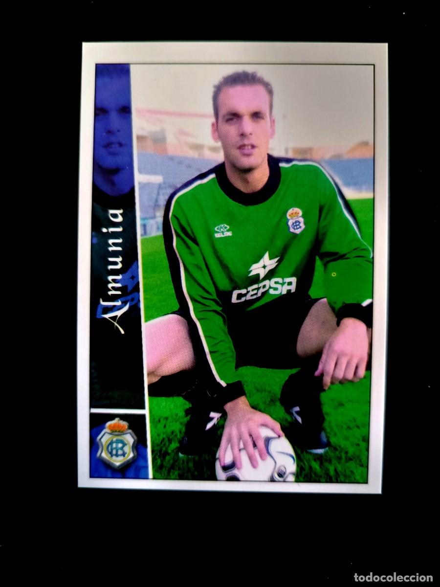 Cartes &agrave; collectionner de Football: 518 ALMUNIA - RECREATIVO DE HUELVA - MUNDICROMO 2003