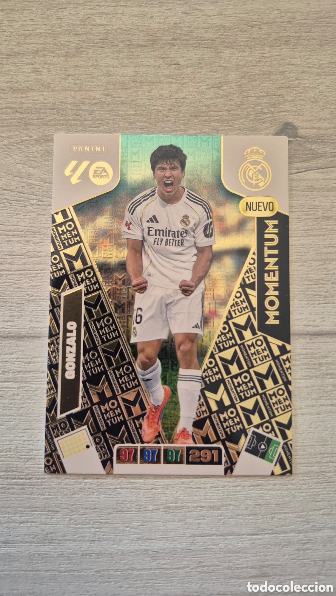 Cromos de F&uacute;tbol: Momentum Nuevo Gonzalo Adrenalyn 25/26