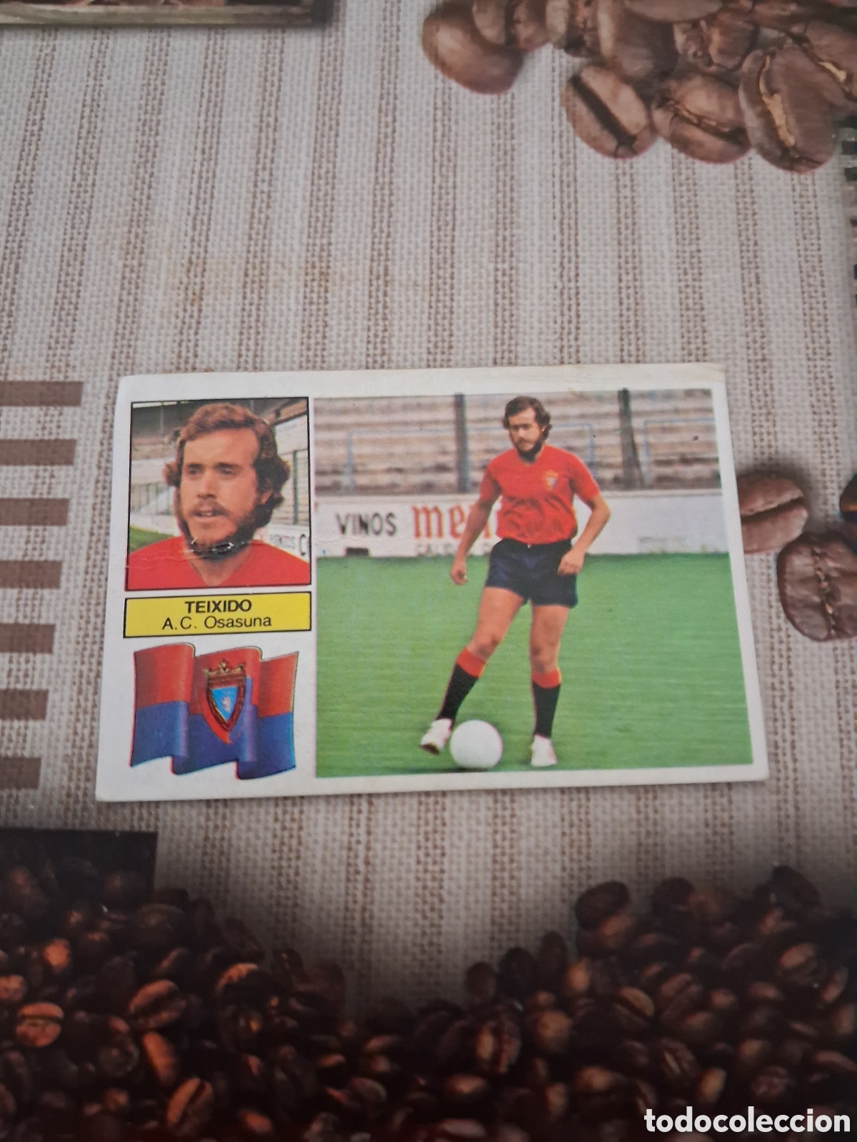 Figurine di Calcio: Liga este 82 83 teixido coloca del osasuna recuperado del &aacute;lbum ver fotos