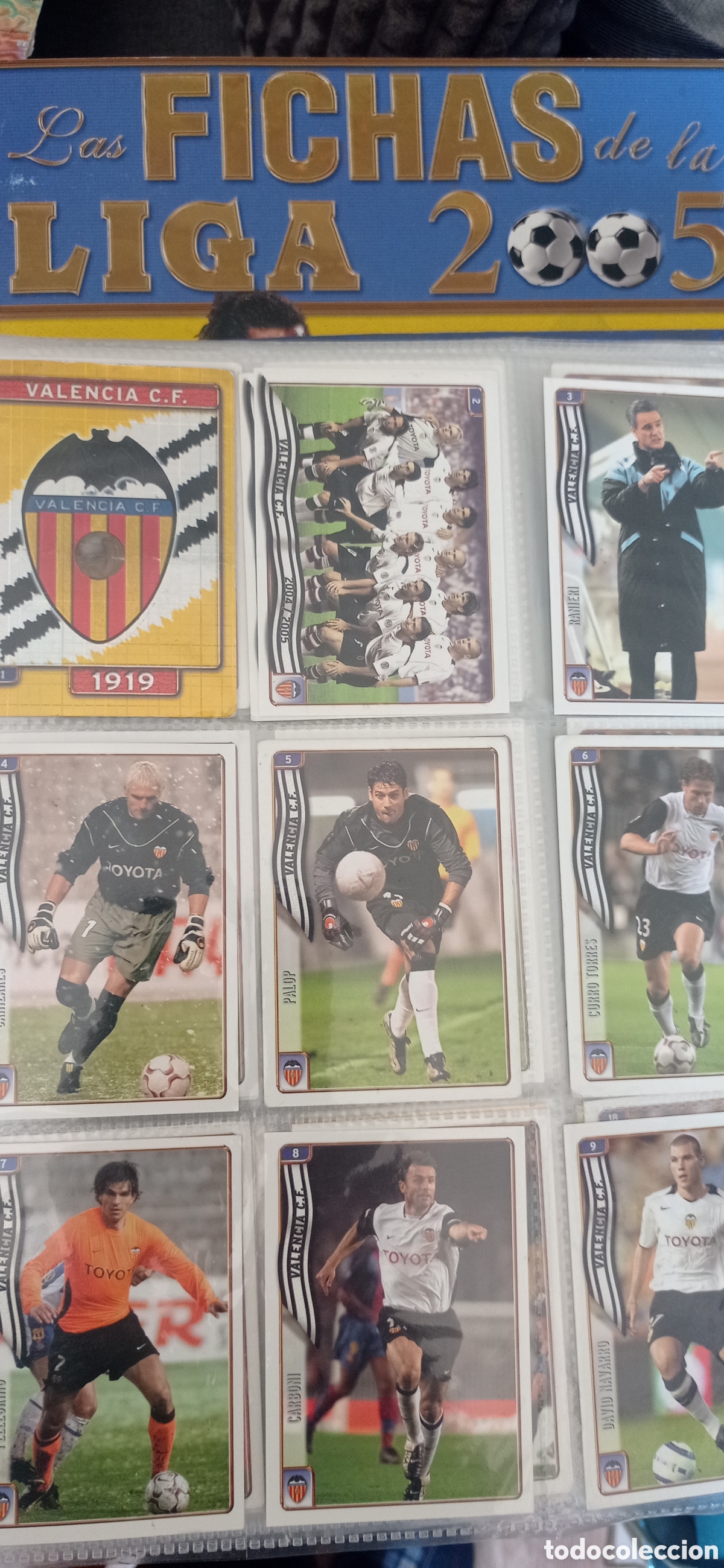 Figurine di Calcio: M F&Uacute;TBOL 41 CROMOS VALENCIA CF EQUIPO COMPLETO MUNDICROMO 2004 2005 LEER DESCRIPCI&Oacute;N