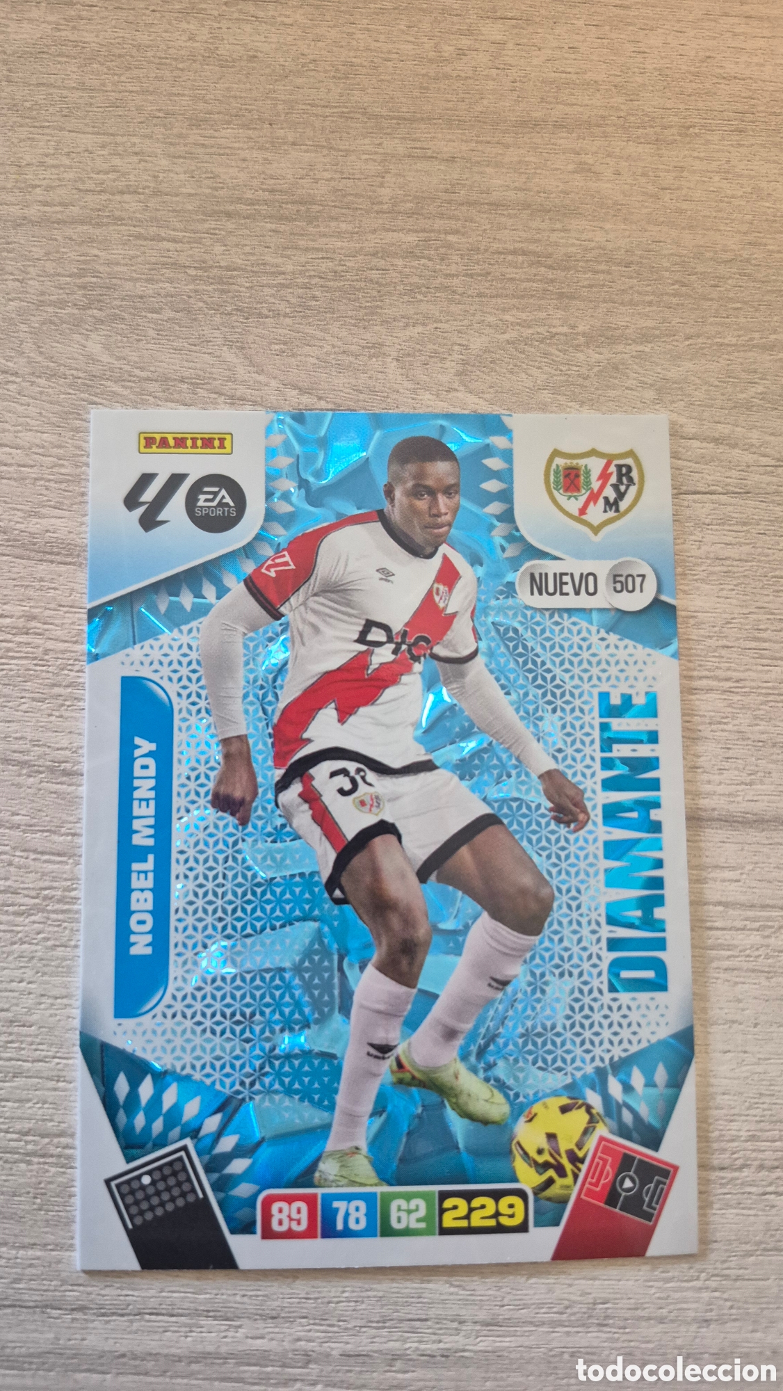 Cromos de F&uacute;tbol: N&deg;507 Nuevo Diamante Nobel Mendy Adrenalyn 25/26