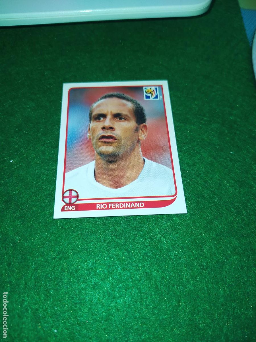 Cromos de F&uacute;tbol: Mundial sudafrica 2010 INGLATERRA N&ordm; 186 RIO FERDINAND