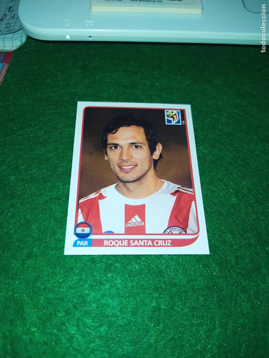 Cromos de F&uacute;tbol: Mundial sudafrica 2010 PARAGUAY N&ordm; ROQUE SANTA CRUZ