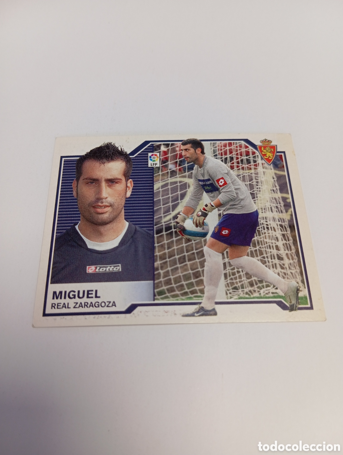Cromos de F&uacute;tbol: MIGUEL Zaragoza Liga Este 2007 2008 PANINI 07 08