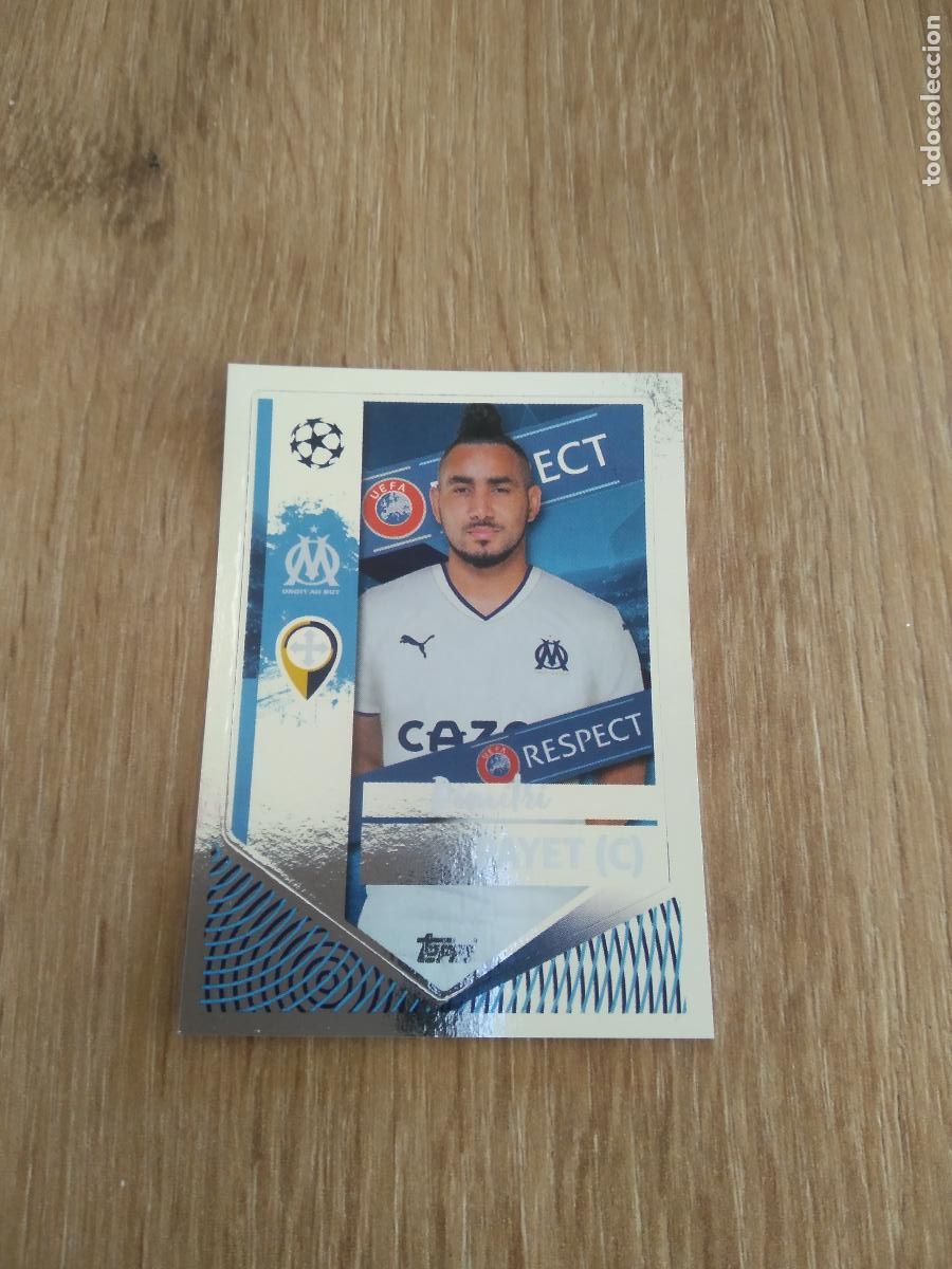 Figurine di Calcio: 344 PAYET OLYMPIQUE MARSELLA CROMO FUTBOL UEFA CHAMPIONS LEAGUE 2022-2023 TOPPS 22-23