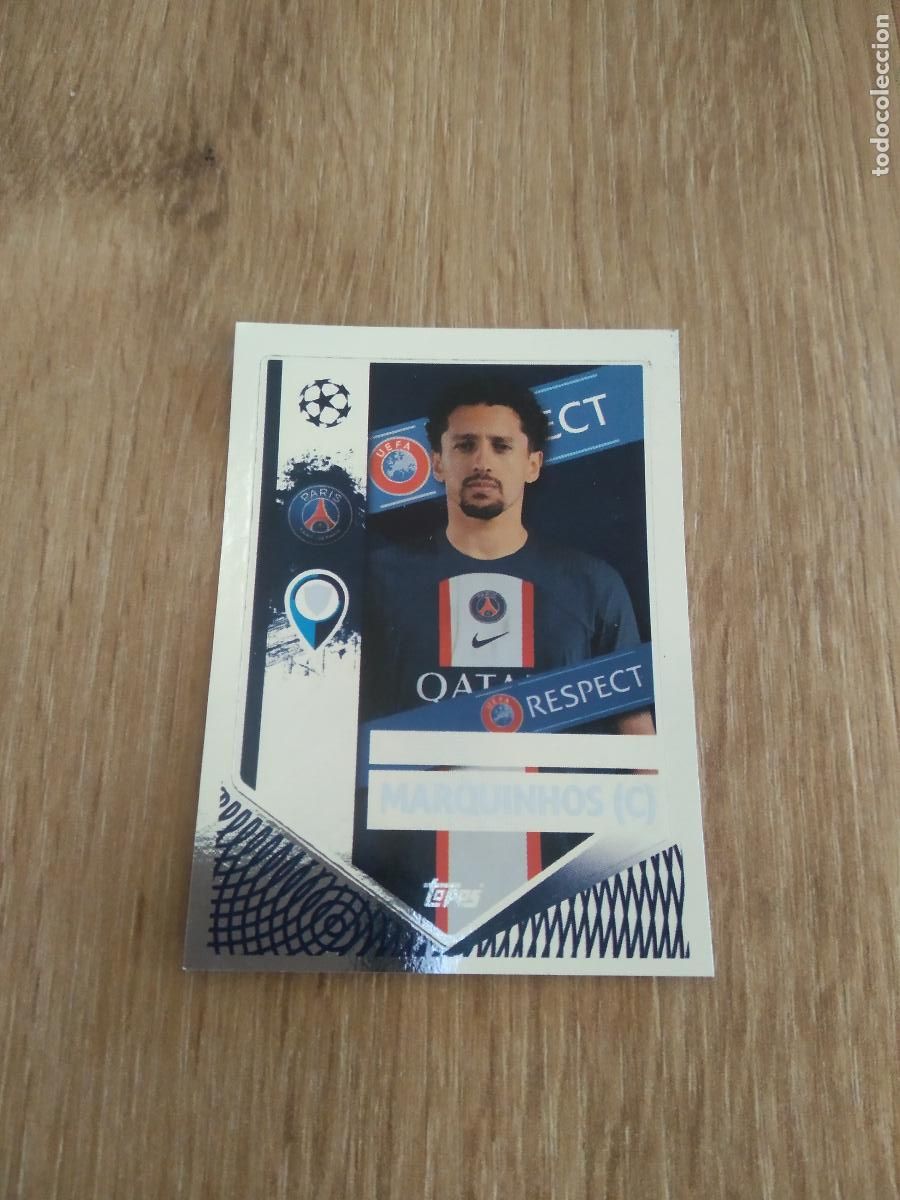 Cromos de F&uacute;tbol: 354 MARQUINHOS PARIS SAINT GERMAIN CROMO FUTBOL UEFA CHAMPIONS LEAGUE 2022-2023 TOPPS 22-23