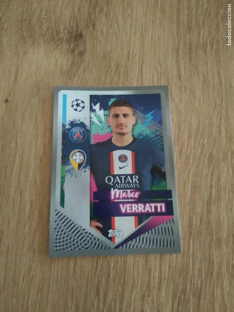 Cromos de F&uacute;tbol: 360 VERRATTI PARIS SAINT GERMAIN CROMO FUTBOL UEFA CHAMPIONS LEAGUE 2022-2023 TOPPS 22-23