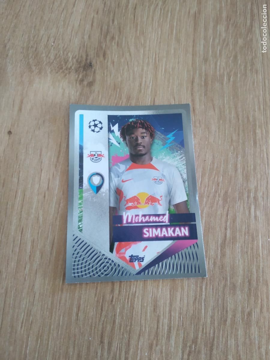 Cromos de F&uacute;tbol: 370 MOHAMED SIMAKAN PARIS SAINT GERMAIN CROMO FUTBOL UEFA CHAMPIONS LEAGUE 2022-2023 TOPPS 22-23
