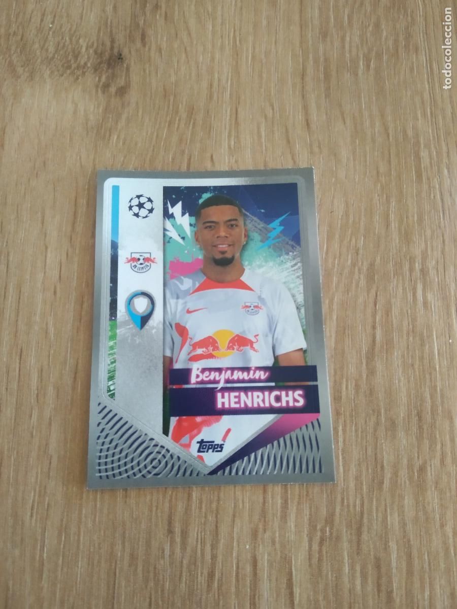 Cromos de Futebol: 371 benjamin henrichs LEIPZIG CROMO FUTBOL UEFA CHAMPIONS LEAGUE 2022-2023 TOPPS 22-23