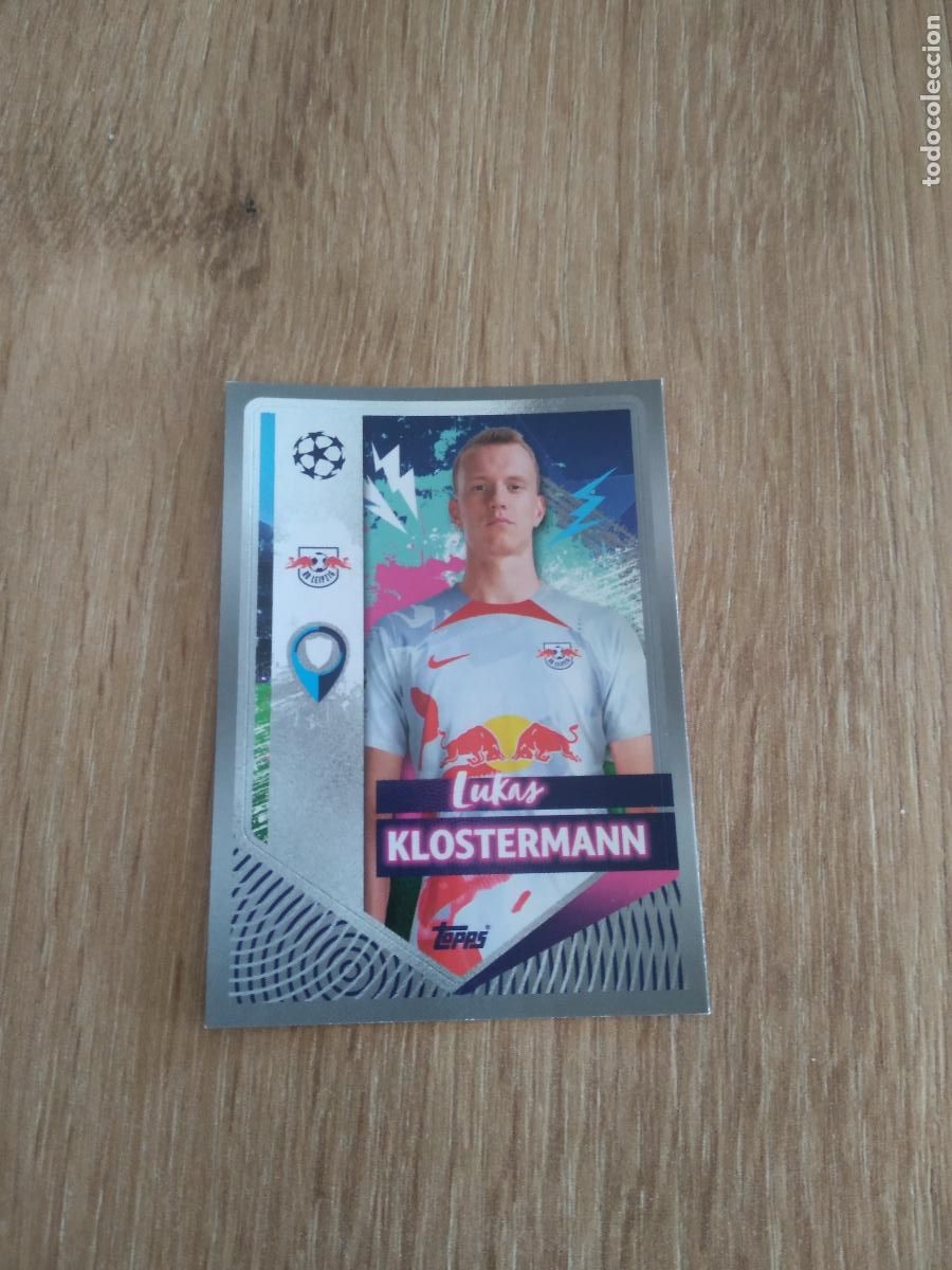 Cromos de Futebol: 373 LUKAS KLOSTERMANN LEIPZIG CROMO FUTBOL UEFA CHAMPIONS LEAGUE 2022-2023 TOPPS 22-23