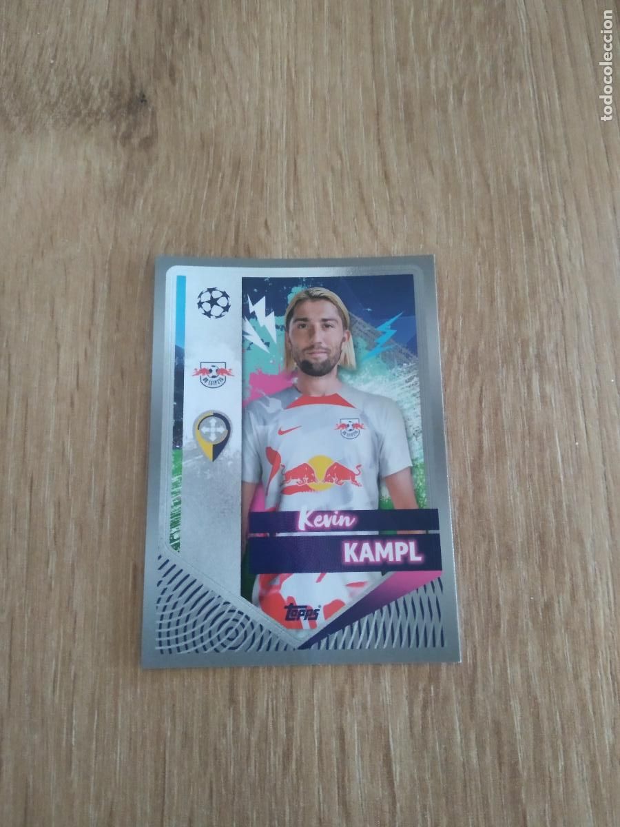 Cromos de F&uacute;tbol: 377 KEVIN KAMPL LEIPZIG CROMO FUTBOL UEFA CHAMPIONS LEAGUE 2022-2023 TOPPS 22-23