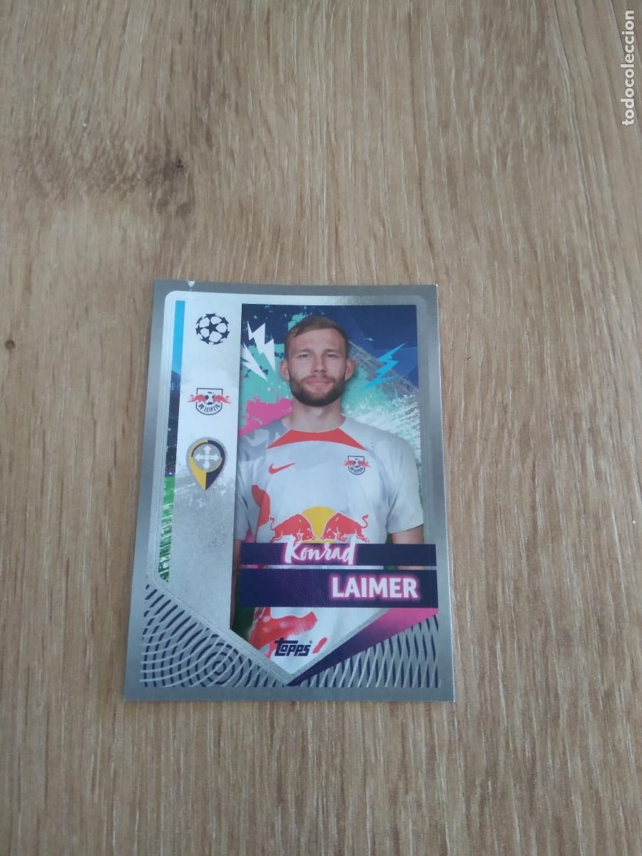 Cromos de F&uacute;tbol: 378 KONRAD LAIMER LEIPZIG CROMO FUTBOL UEFA CHAMPIONS LEAGUE 2022-2023 TOPPS 22-23