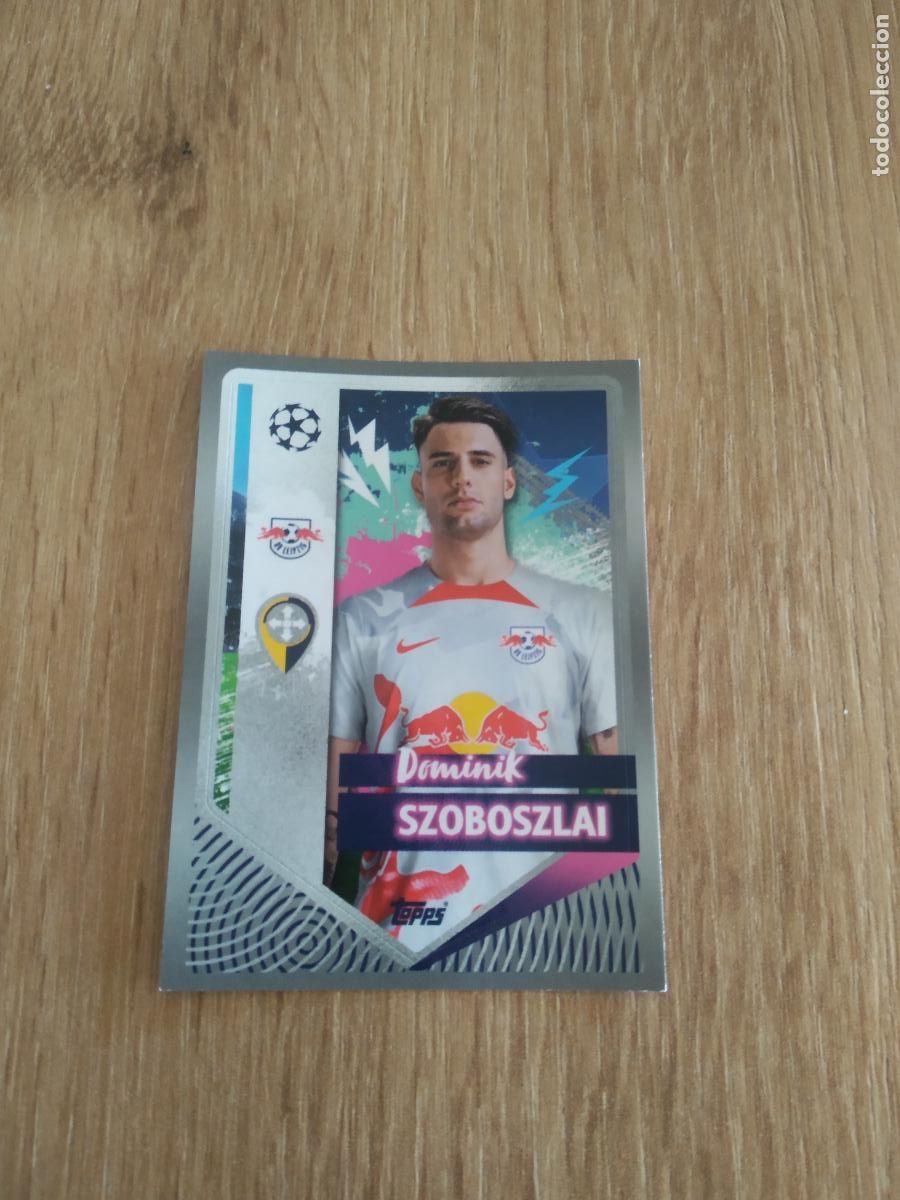 Cromos de F&uacute;tbol: 379 SZOBOSZLAI LEIPZIG CROMO FUTBOL UEFA CHAMPIONS LEAGUE 2022-2023 TOPPS 22-23