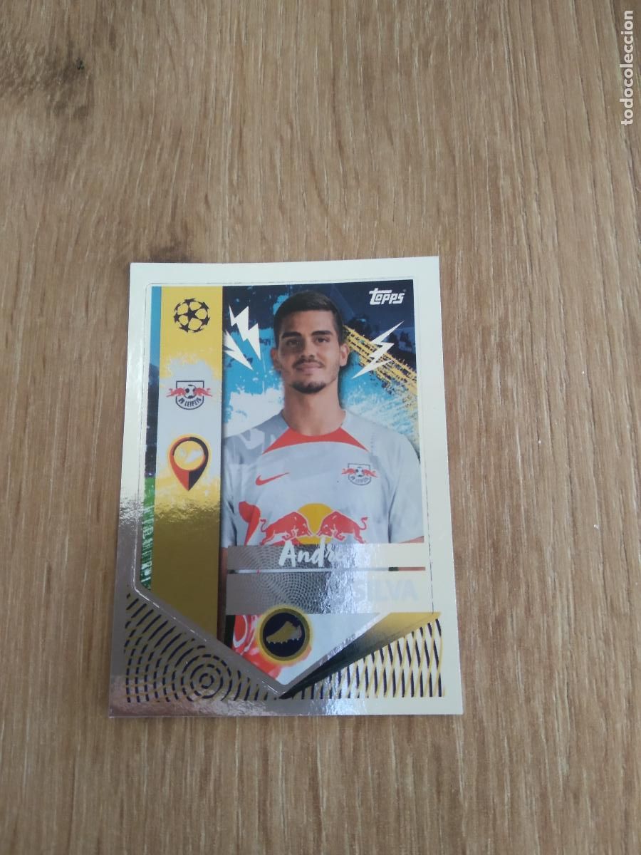 Football Stickers: 383 ANDRE SILVA LEIPZIG CROMO FUTBOL UEFA CHAMPIONS LEAGUE 2022-2023 TOPPS 22-23