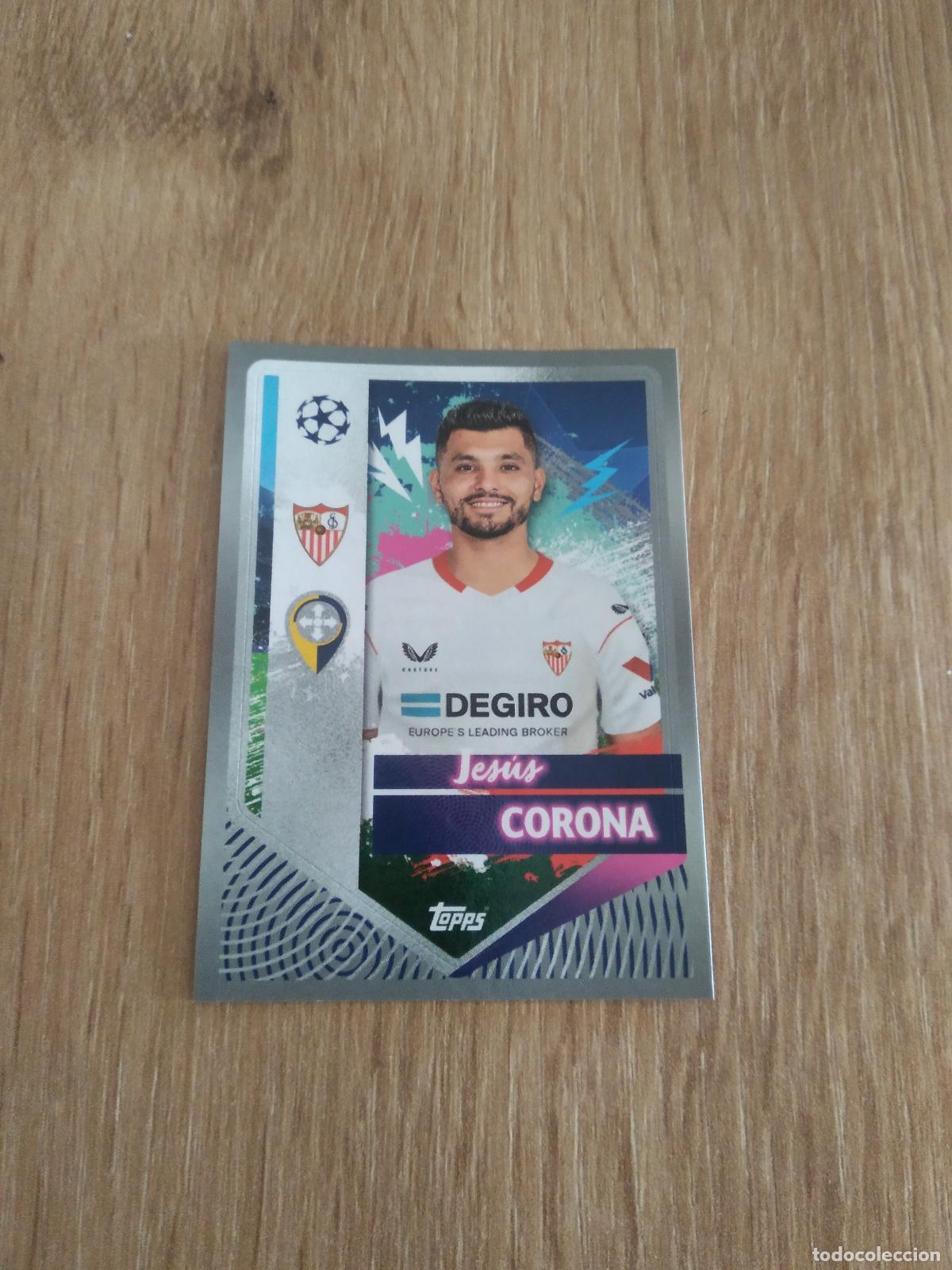 Cromos de F&uacute;tbol: 412 CORONA SEVILLA CROMO FUTBOL UEFA CHAMPIONS LEAGUE 2022-2023 TOPPS 22-23