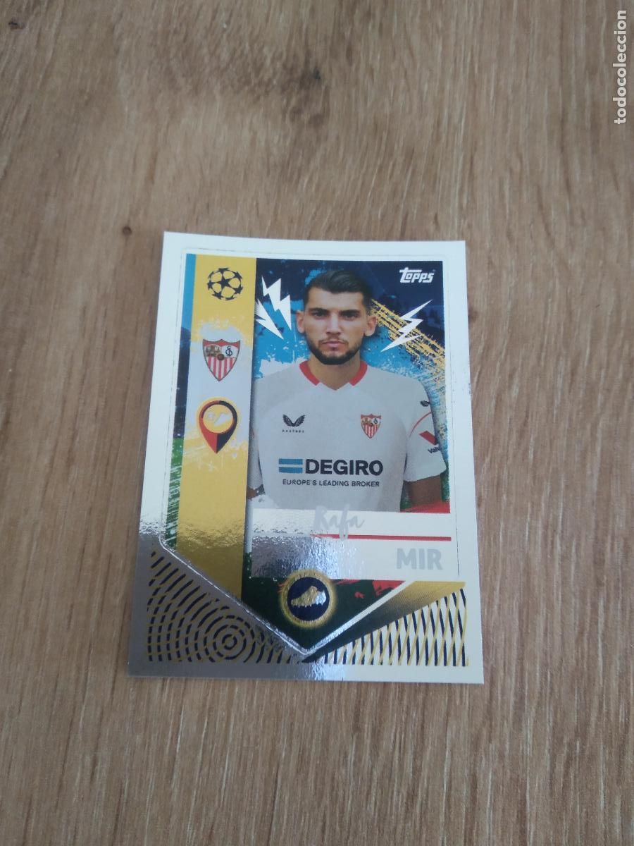 Cromos de F&uacute;tbol: 420 RAFA MIR SEVILLA CROMO FUTBOL UEFA CHAMPIONS LEAGUE 2022-2023 TOPPS 22-23
