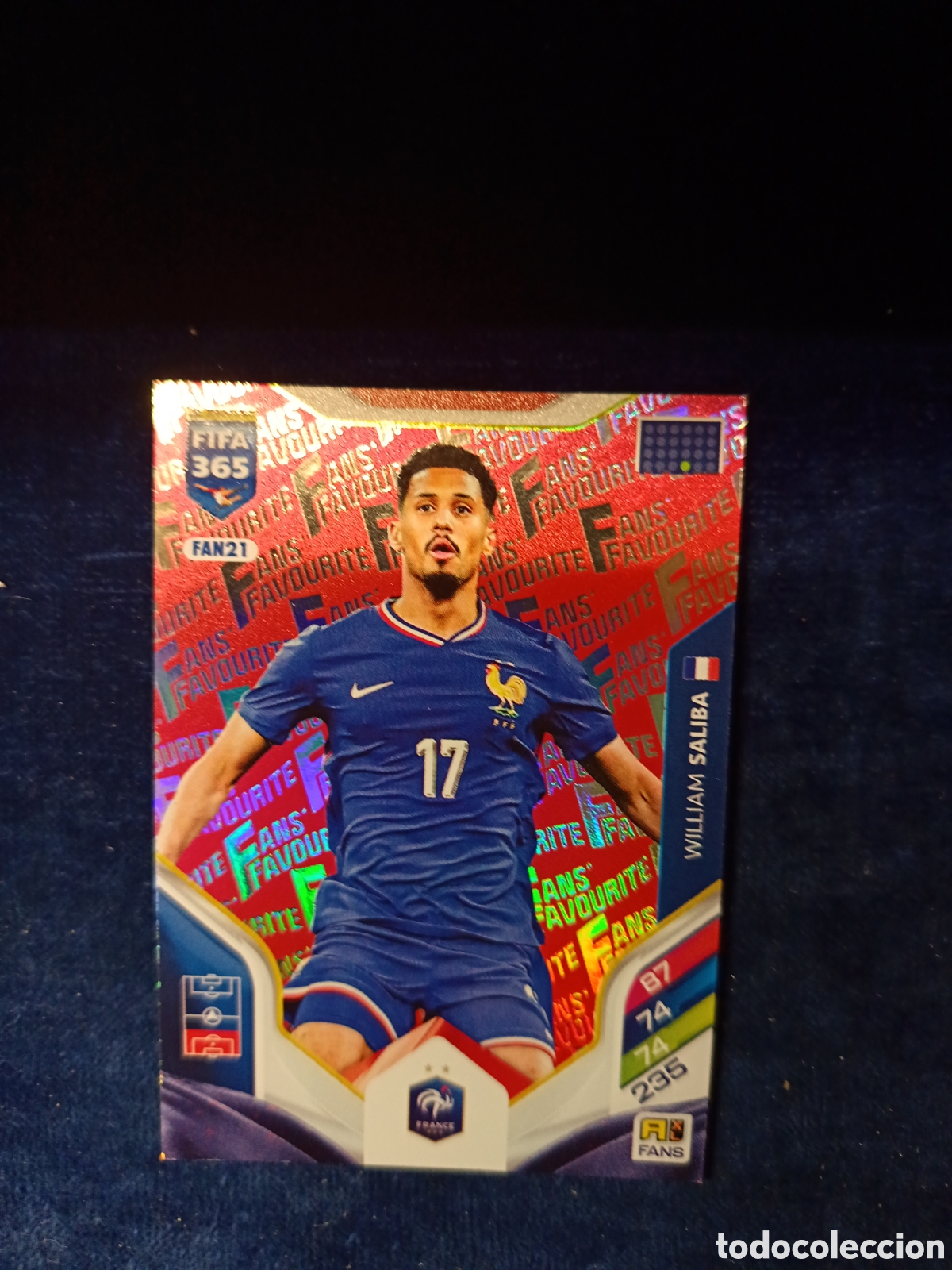 Cromos de F&uacute;tbol: Fan 21 Rojo Fifa 365 2025/2026