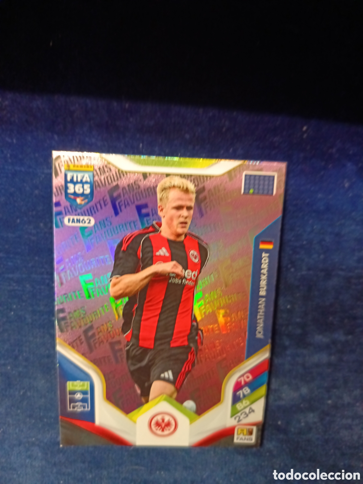 Cromos de F&uacute;tbol: Fan 62 Rosa Fifa 365 2025/2026