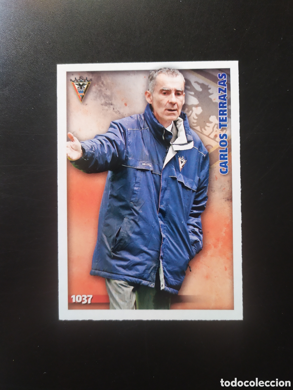 Cromos de F&uacute;tbol: Mundicromo fichas Liga 2014 2015 14 15 Carlos Terrazas n&deg; 1037 Mirandes
