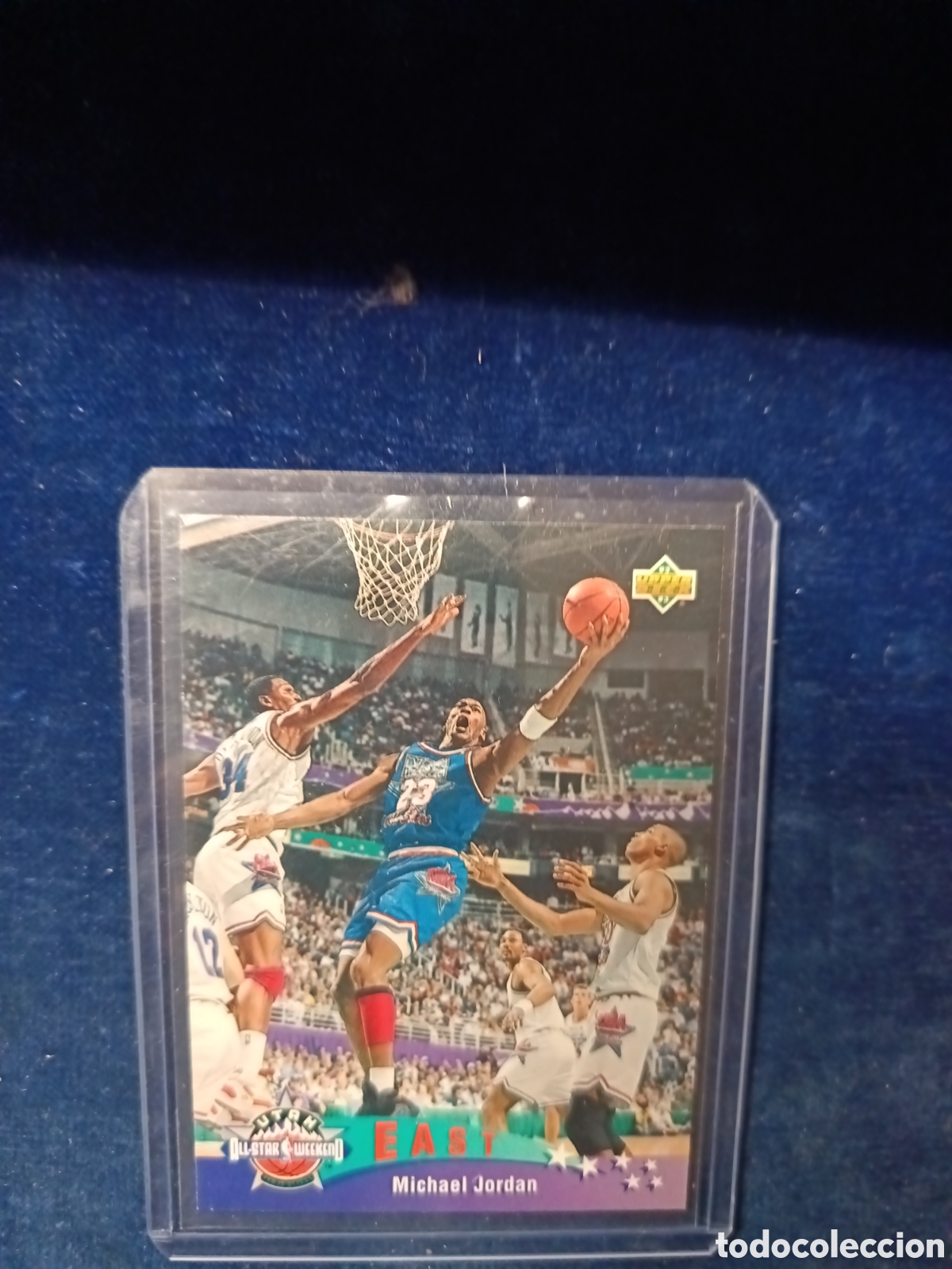 Cromos de F&uacute;tbol: michael jordan cromo original nba upper deck n&ordm; 176 muy buen estado