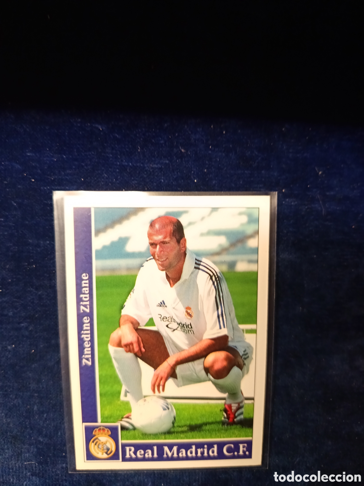 Cromos de Futebol: 17 Zidane mundicromo 2001/2002