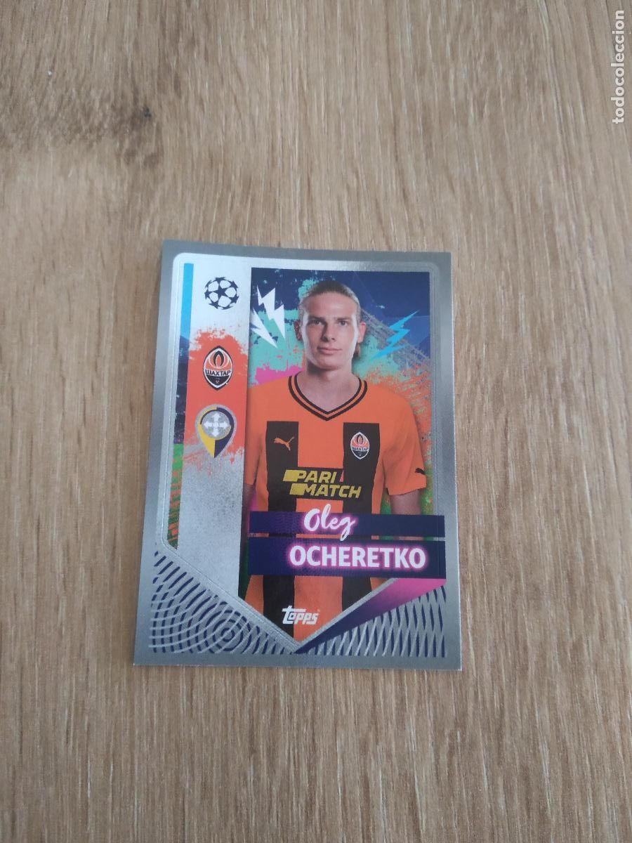 Figurine di Calcio: 431 OCHERETKO SHAKHTAR DONETSK CROMO FUTBOL UEFA CHAMPIONS LEAGUE 2022-2023 TOPPS 22-23