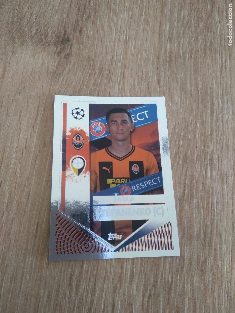 Figurine di Calcio: 432 STEPANENKO SHAKHTAR DONETSK CROMO FUTBOL UEFA CHAMPIONS LEAGUE 2022-2023 TOPPS 22-23