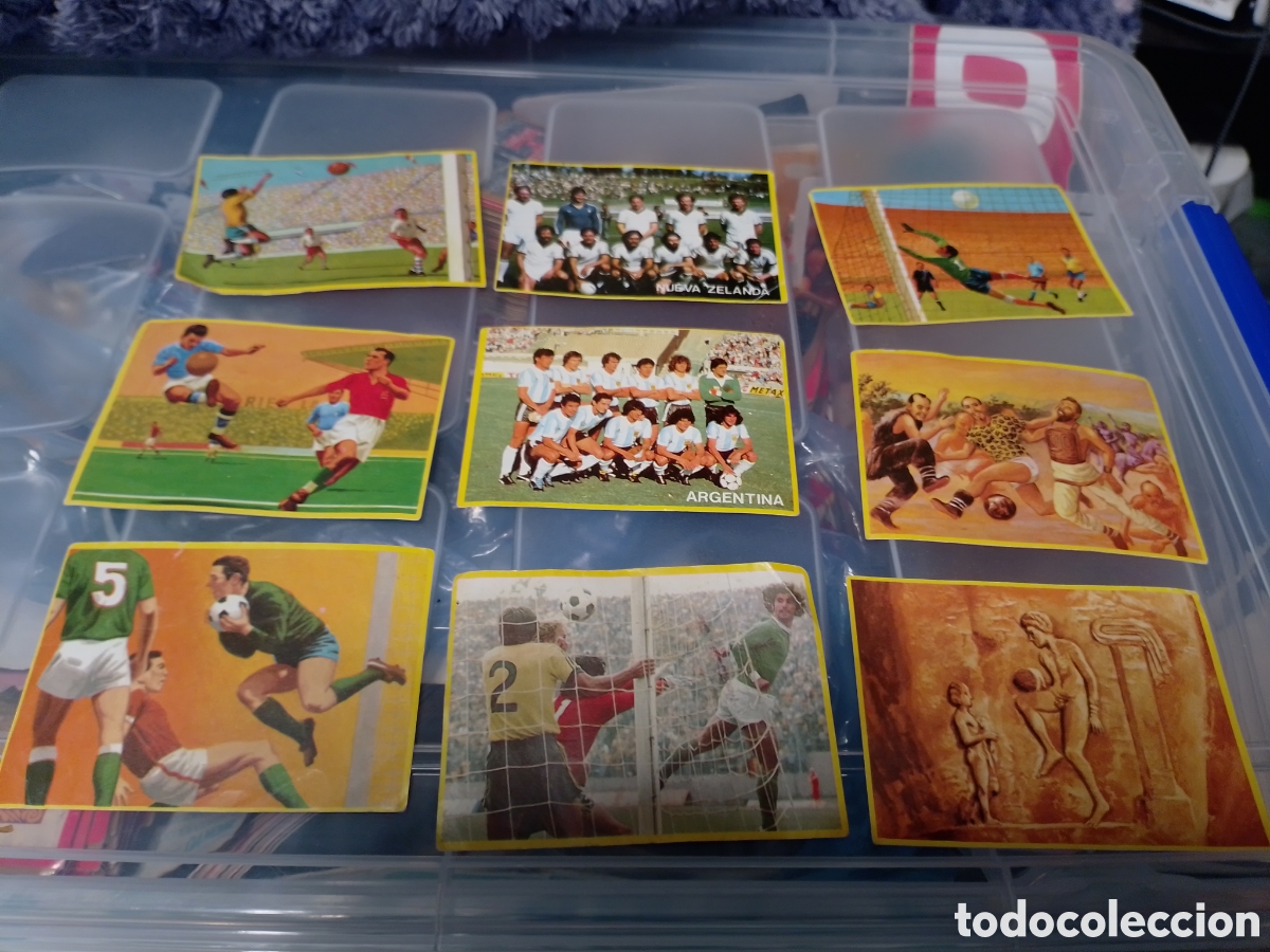 Cromos de F&uacute;tbol: cromos futbol en accion 1982