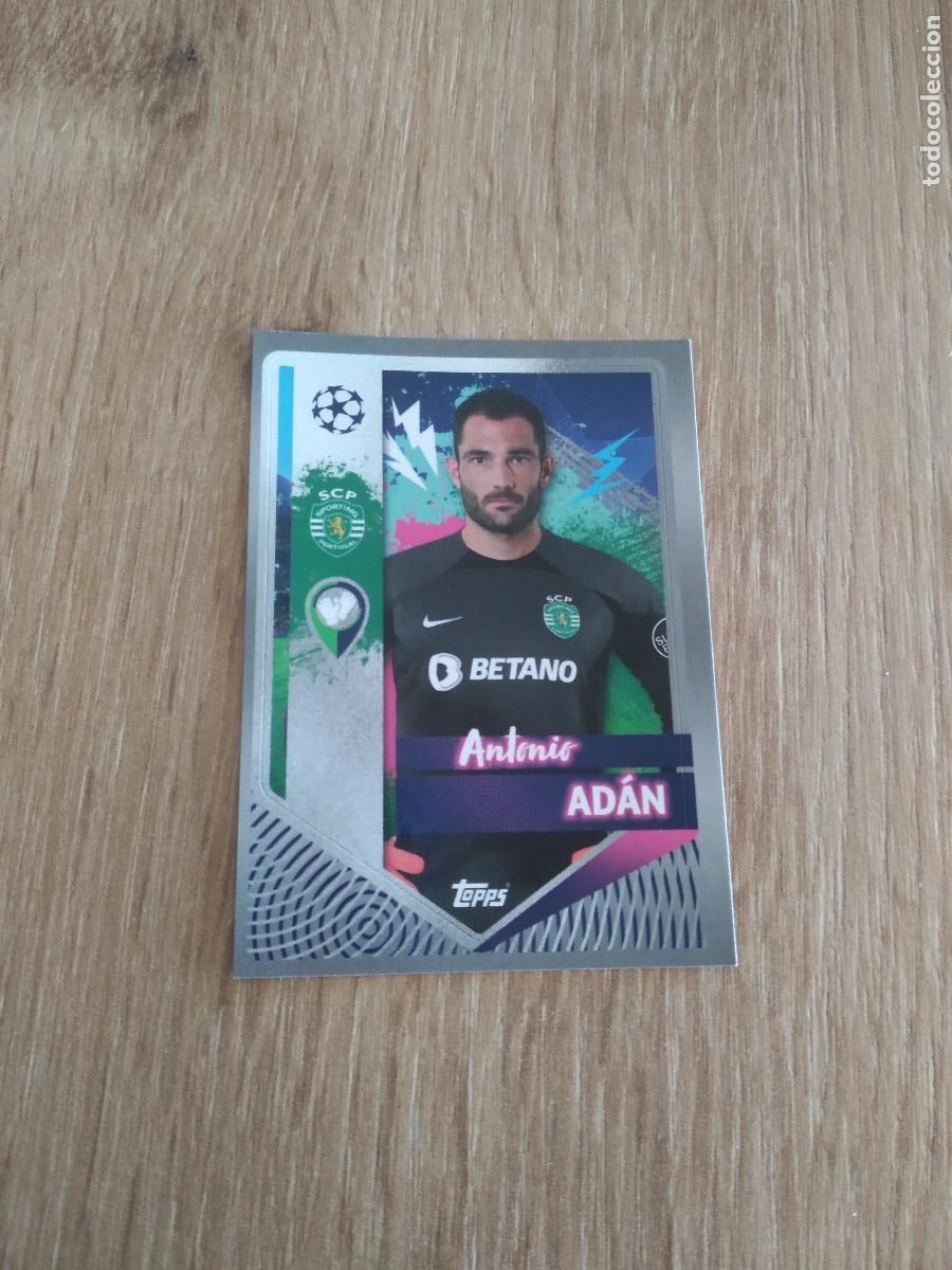Cromos de F&uacute;tbol: 441 ANTONIO ADAN SPORTING CLUB PORTUGAL CROMO FUTBOL UEFA CHAMPIONS LEAGUE 2022-2023 TOPPS 22-23