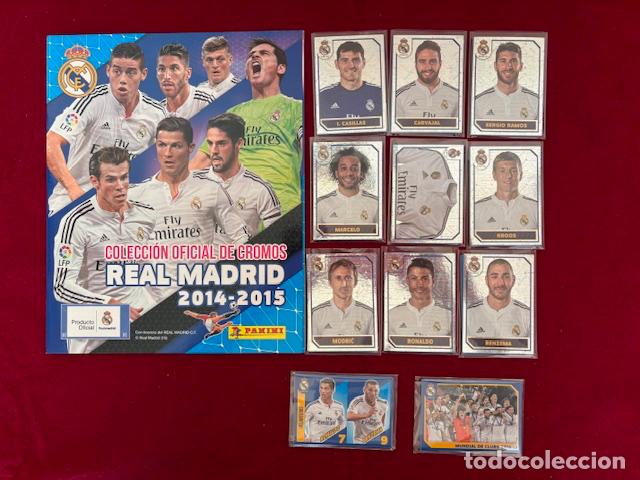 Cromos de F&uacute;tbol: ALBUM PANINI REAL MADRID 2014-2015 14-15 - COLECCION COMPLETA